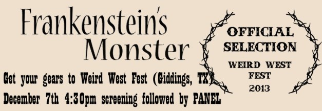 Frankenstein's Monster at Weird West Fest